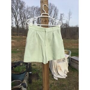 Zara Light Green Women's Shorts